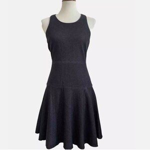 Rag & Bone Women's Size 6 Enigma Dress Drop Waist Fit Flare Sleeveless Zip Up